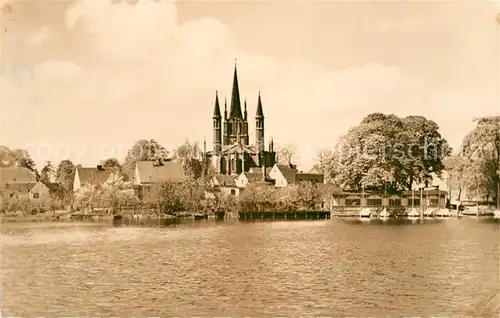 AK / Ansichtskarte Werder Havel Evangelische Kirche  Kat. Werder