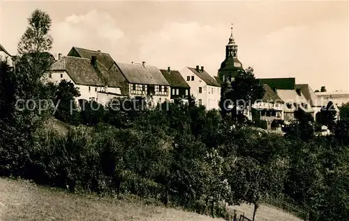 AK / Ansichtskarte Lauenstein Erzgebirge Teilansicht Kat. Geising