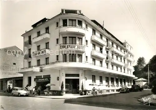 AK / Ansichtskarte Lourdes Hautes Pyrenees Esplanade Hotel Kat. Lourdes