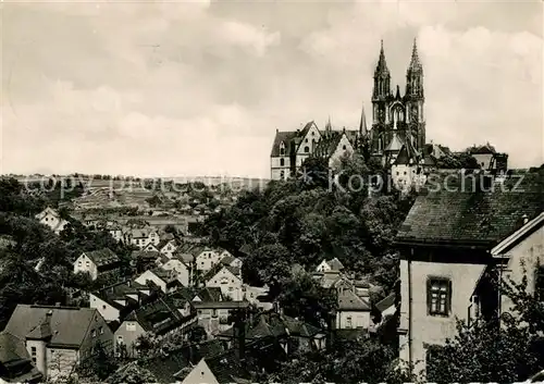 AK / Ansichtskarte Meissen Elbe Sachsen Domberg und Meisatal Kat. Meissen