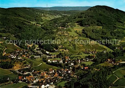 AK / Ansichtskarte Sasbachwalden Fliegeraufnahme Kat. Sasbachwalden