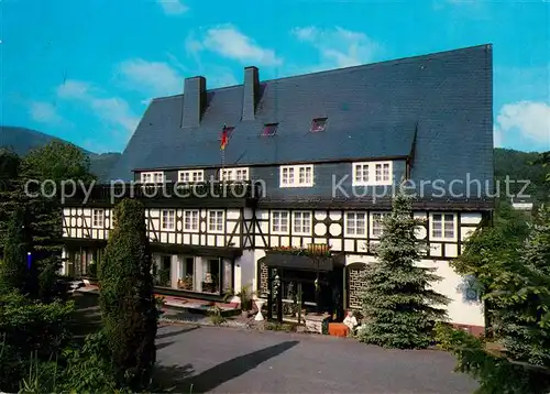 AK / Ansichtskarte Olsberg Sauerland Hotel am See Kat. Olsberg