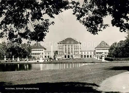 AK / Ansichtskarte Muenchen Schloss Nymphenburg Kat. Muenchen