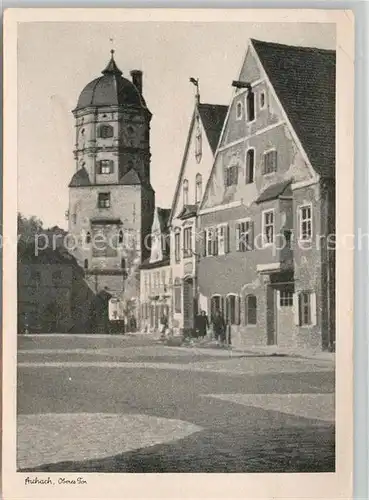 AK / Ansichtskarte Aichach Oberes Tor Kat. Aichach