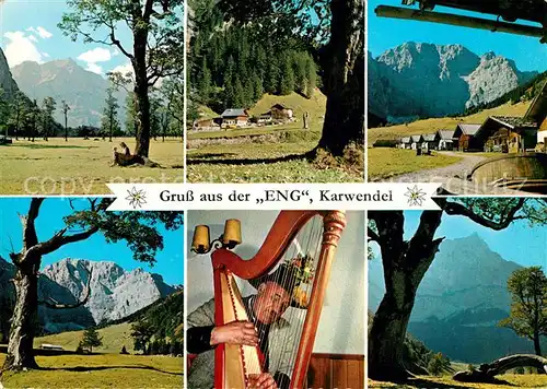 AK / Ansichtskarte Eng Karwendel Grosser Ahornboden Alpengasthof Eng Kat. Schwaz