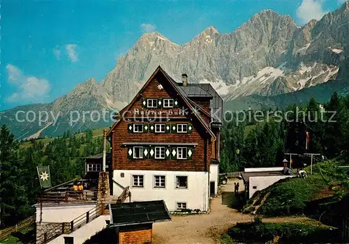 AK / Ansichtskarte Ramsau Dachstein Steiermark Austraihuette Raucheck Torstein Mitterspitz Hoher Dachstein  Kat. Ramsau am Dachstein