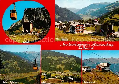 AK / Ansichtskarte Hainzenberg Gerlossteinbahn Berggasthof Zell Kat. Hainzenberg