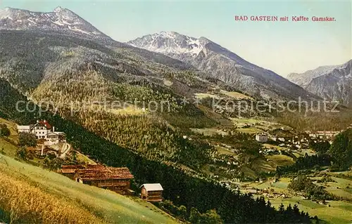 AK / Ansichtskarte Bad Gastein mit Cafe Gamskar Kat. Bad Gastein