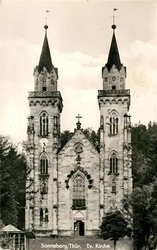 AK / Ansichtskarte Sonneberg Thueringen Evangelische Kirche  Kat. Sonneberg