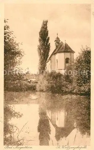 AK / Ansichtskarte Bad Mergentheim St. Wolfgangskapelle Kat. Bad Mergentheim