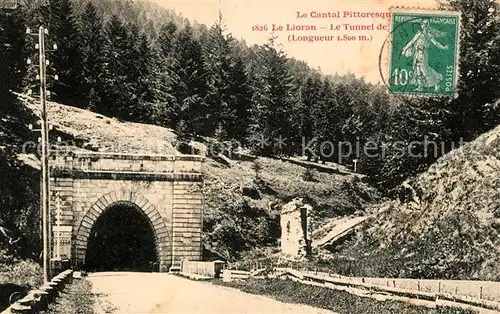 AK / Ansichtskarte Le Lioran Le Tunnel