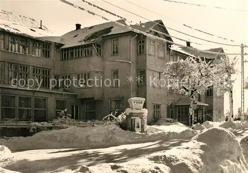 AK / Ansichtskarte Oberhof Thueringen Erholungsheim Dimitroff Kat. Oberhof Thueringen