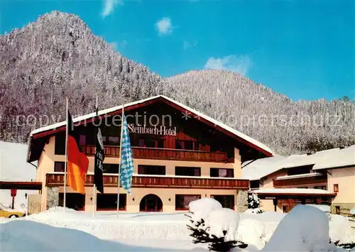 AK / Ansichtskarte Ruhpolding Steinbach Hotel Kat. Ruhpolding