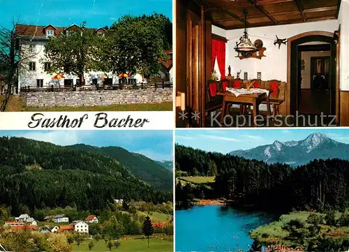 AK / Ansichtskarte Villach Kaernten Gasthof Pension Bacher Kat. Villach