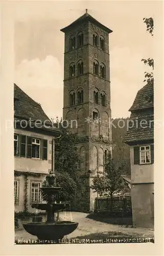 AK / Ansichtskarte Hirsau Kloster mit Kirchturm Kat. Calw