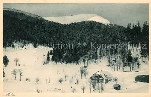 AK / Ansichtskarte Multen mit Belchen Kat. Aitern