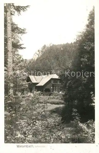 AK / Ansichtskarte Wiesenbach Baden Schindeltal Kat. Wiesenbach