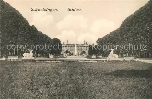 AK / Ansichtskarte Schwetzingen Schloss Park Kat. Schwetzingen