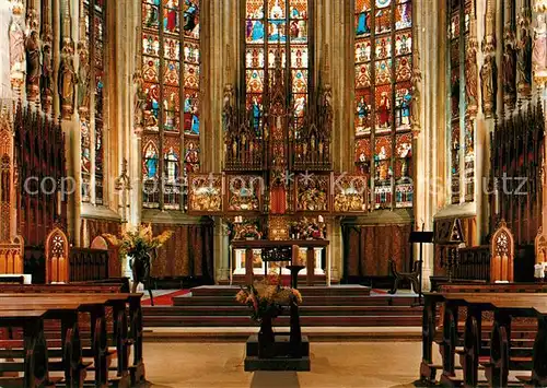 AK / Ansichtskarte Billerbeck Lippe Dom Choransicht Kat. Horn Bad Meinberg