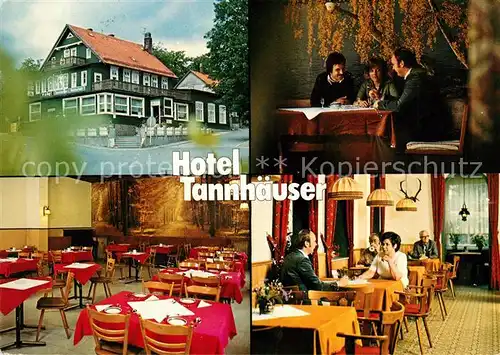 AK / Ansichtskarte Andreasberg Harz St Hotel Tannhaeuser Kat. Sankt Andreasberg