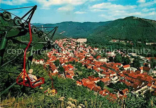 AK / Ansichtskarte Lauterberg Bad Sesselbahn Panorama Kat. Bad Lauterberg im Harz