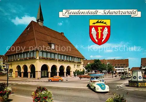 AK / Ansichtskarte Freudenstadt Rathaus Marktplatz Kat. Freudenstadt