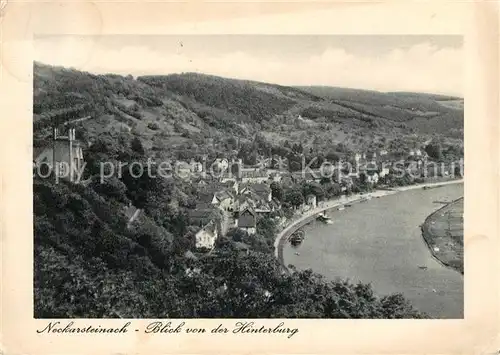 AK / Ansichtskarte Neckarsteinach Blick von der Hinterburg Kat. Neckarsteinach