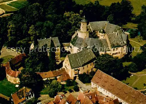 AK / Ansichtskarte Buedingen Hessen Schloss Fliegeraufnahme Kat. Buedingen