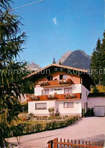 AK / Ansichtskarte Lofer Fruehstueckspension Haus Bergheim Kat. Lofer