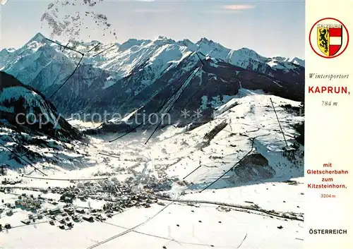 AK / Ansichtskarte Kaprun Kitzsteinhorn Winterpanorama Kat. Kaprun