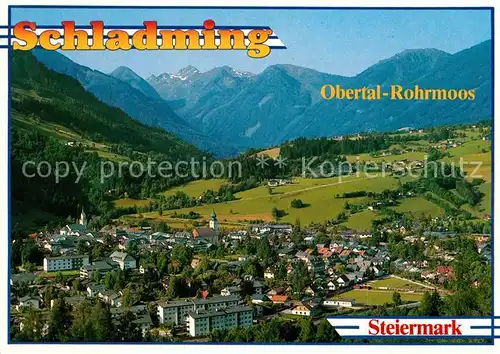 AK / Ansichtskarte Schladming Obersteiermark Obertal Rohrmoos Kat. Schladming