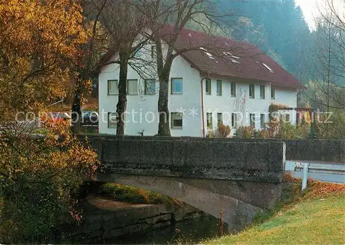 AK / Ansichtskarte Peiting Herzogsaegmuehle Haus an der Bruecke Kat. Peiting