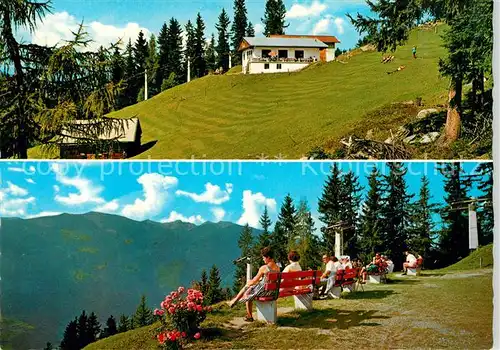 AK / Ansichtskarte Zillertal Tirol Bergrestaurant Sonn Alm Ramsberg Lift