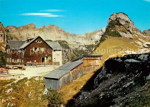 AK / Ansichtskarte Erfurterhuette mit Gschoellkopf Kat. Eben am Achensee