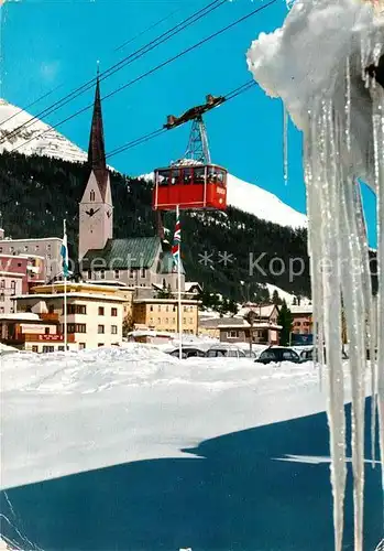 AK / Ansichtskarte Davos GR Ischalp Luftseilbahn Kat. Davos