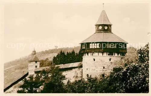 AK / Ansichtskarte Esslingen Neckar Burg Kat. Esslingen am Neckar