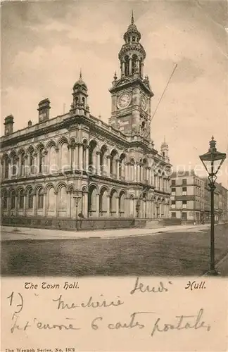 AK / Ansichtskarte Hull UK Town Hall Kat. York