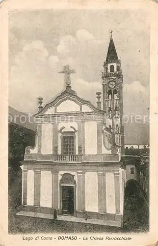 AK / Ansichtskarte Domaso Chiesa Parrocchiale Lago di Como Kat. Italien