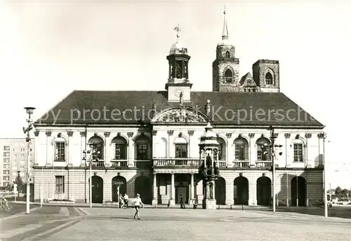 AK / Ansichtskarte Magdeburg Rathaus Kat. Magdeburg