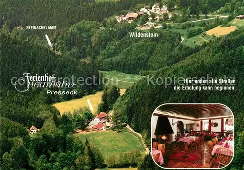 AK / Ansichtskarte Presseck Ferienhof Neumuehle Steinachklamm Wildenstein Kat. Presseck