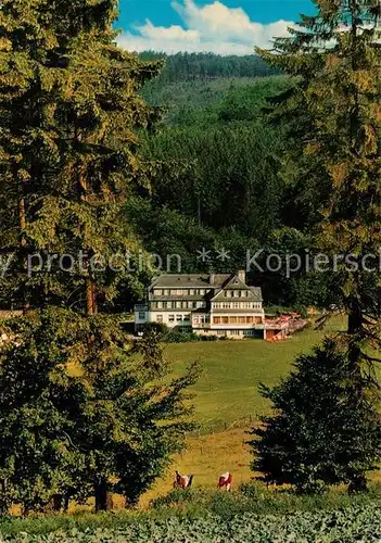 AK / Ansichtskarte Rimberg Schmallenberg Hotel Pension Knoche Kat. Schmallenberg