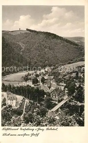 AK / Ansichtskarte Treseburg Harz Bodetal  Kat. Treseburg