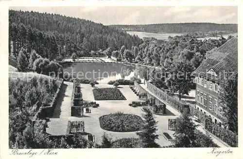 AK / Ansichtskarte Braunlage Kurgarten  Kat. Braunlage Harz