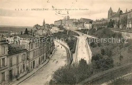 AK / Ansichtskarte Angouleme Le Rempart Desaix et les Rotondes Kat. Angouleme