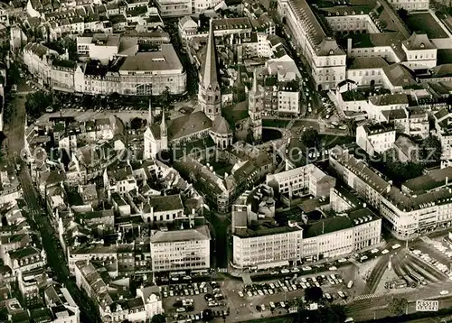 AK / Ansichtskarte Bonn Rhein Fliegeraufnahme Innenstadt Kat. Bonn