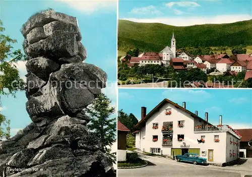 AK / Ansichtskarte Bischofsmais Teufelstisch  Kat. Bischofsmais