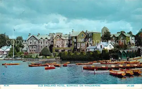 AK / Ansichtskarte Windermere Town Old England Hotel  Kat. South Lakeland