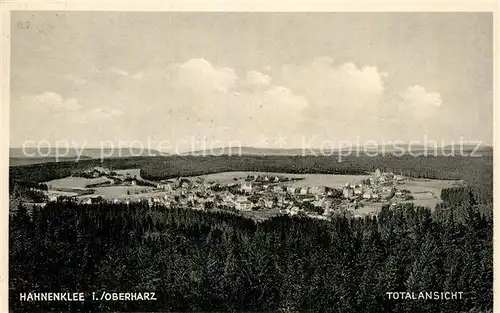 AK / Ansichtskarte Hahnenklee Bockswiese Harz Totalansicht  Kat. Goslar