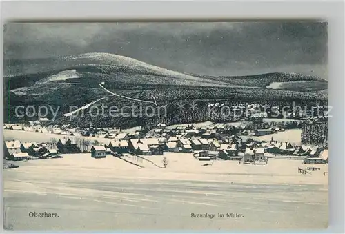 AK / Ansichtskarte Braunlage Winter Kat. Braunlage Harz