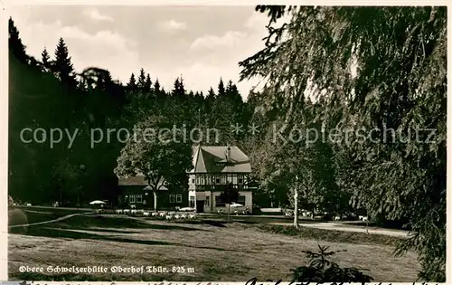 AK / Ansichtskarte Oberhof Thueringen Obere Schweizerhuette Kat. Oberhof Thueringen